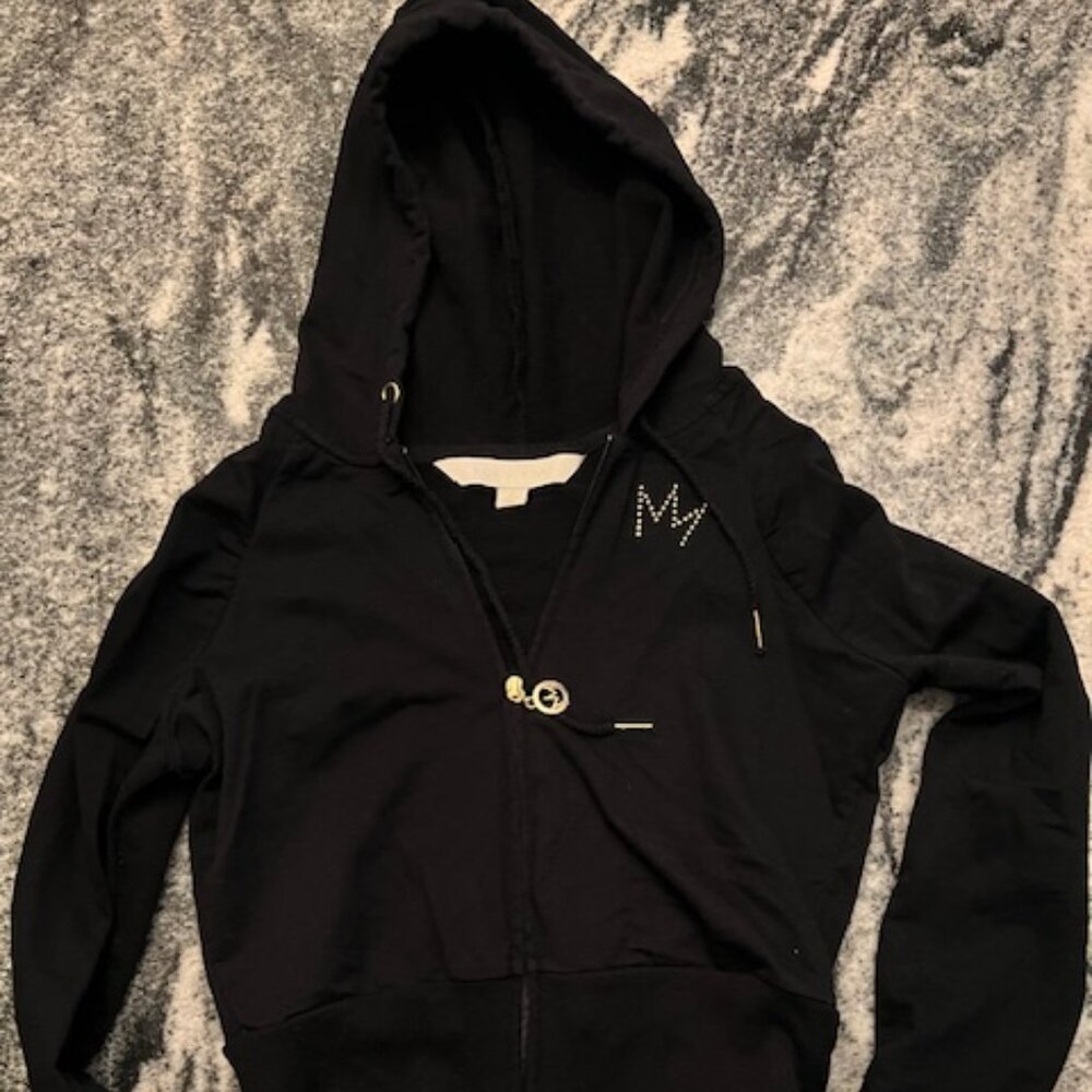 Nicki Minaj zip-up‎ Hoodie, Black, small